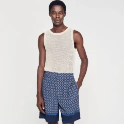 Sandro Paris Calças E Bermudas-Bermudas Estampadas