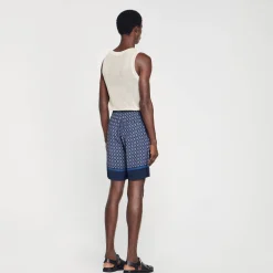 Sandro Paris Calças E Bermudas-Bermudas Estampadas