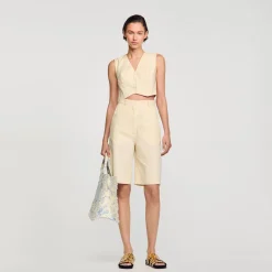 Sandro Paris Se Adequa-Bermudas Retas