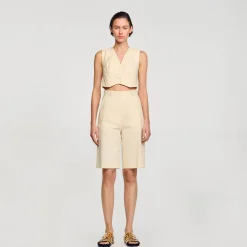 Sandro Paris Se Adequa-Bermudas Retas