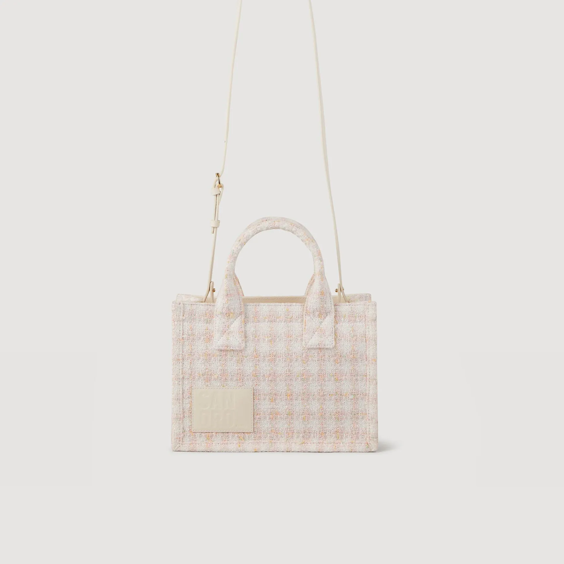 Sandro Paris Sacolas-Bolsa Kasbah Pequena Em Sarja