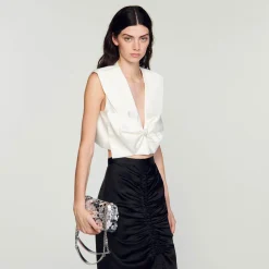 Sandro Paris Bolsas De Ombro-Bolsa Mini Discoteca Yza