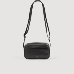 Sandro Paris Mini Bolsas-Bolsa Pequena De Couro Liso