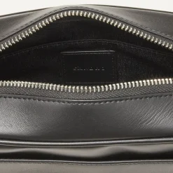 Sandro Paris Mini Bolsas-Bolsa Pequena De Couro Liso