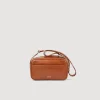 Sandro Paris Mini Bolsas-Bolsa Pequena De Couro Liso