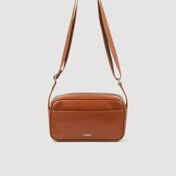 Sandro Paris Mini Bolsas-Bolsa Pequena De Couro Liso