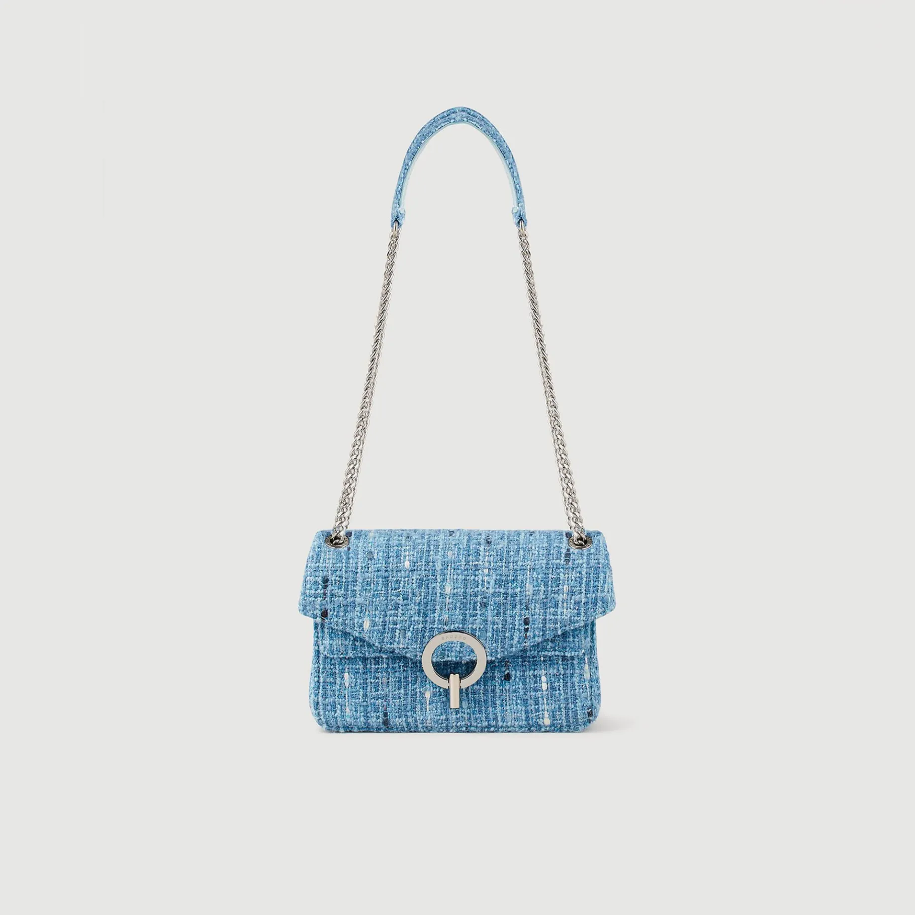 Sandro Paris Mini Bolsas-Bolsa Pequena Em Sarja Yza