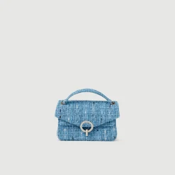Sandro Paris Mini Bolsas-Bolsa Pequena Em Sarja Yza