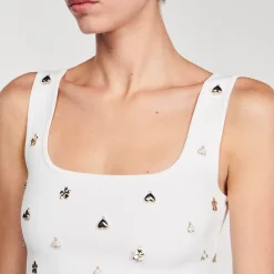 Sandro Paris Conjuntos-Bralette De Malha Com Pingentes