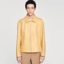 Sandro Paris Casacos E Jaquetas-Cacadora De Couro