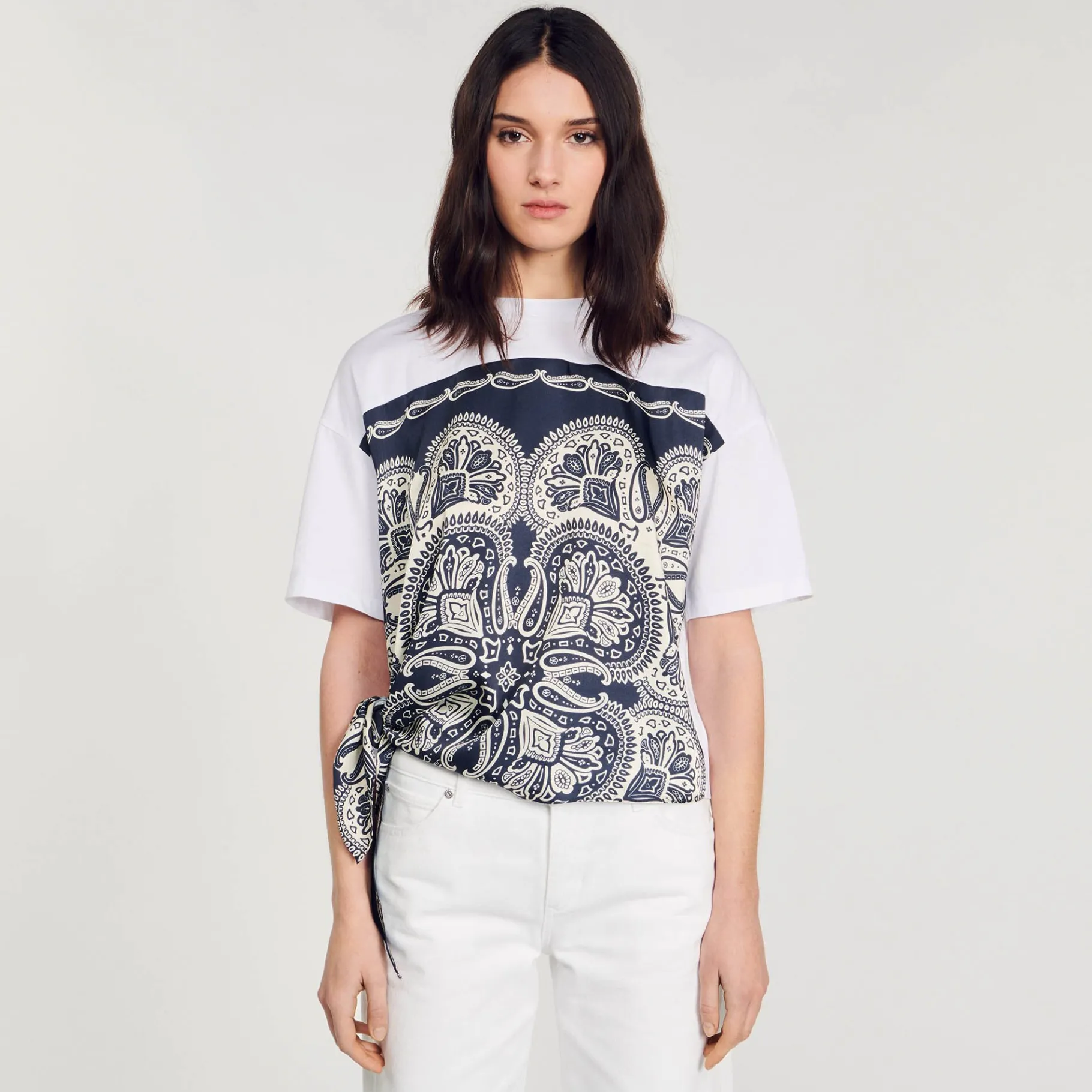 Sandro Paris Camisetas-Cachecol De Camiseta