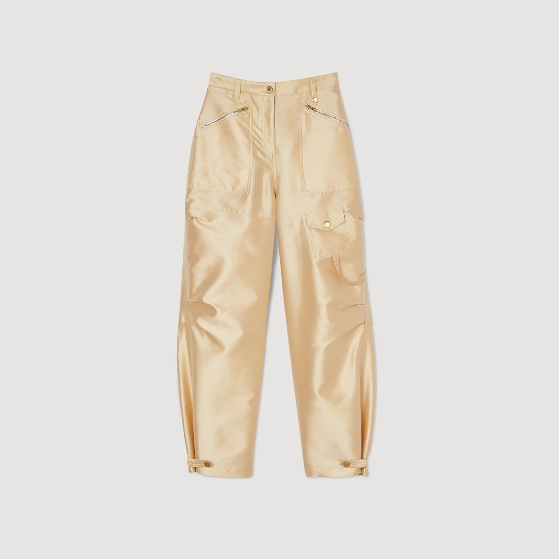 Sandro Paris Conjuntos-Calça Cargo De Cetim