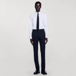 Sandro Paris Ternos E Smokings-Calça Classica De La