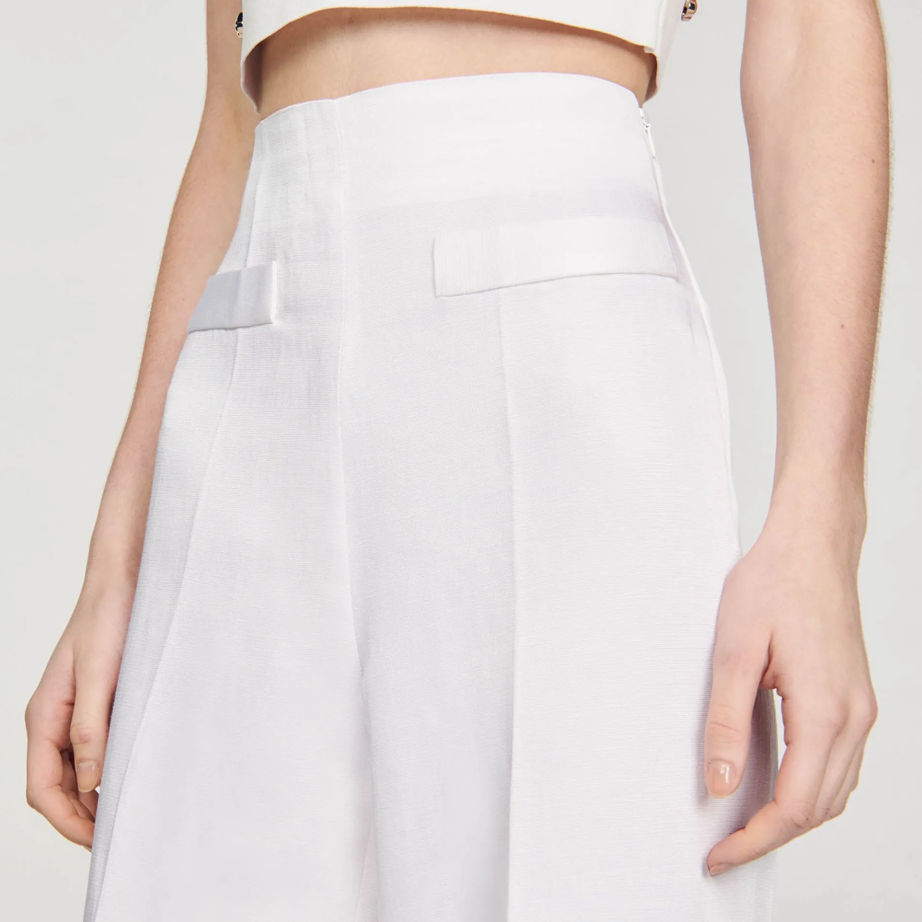 Sandro Paris Se Adequa-Calça Larga