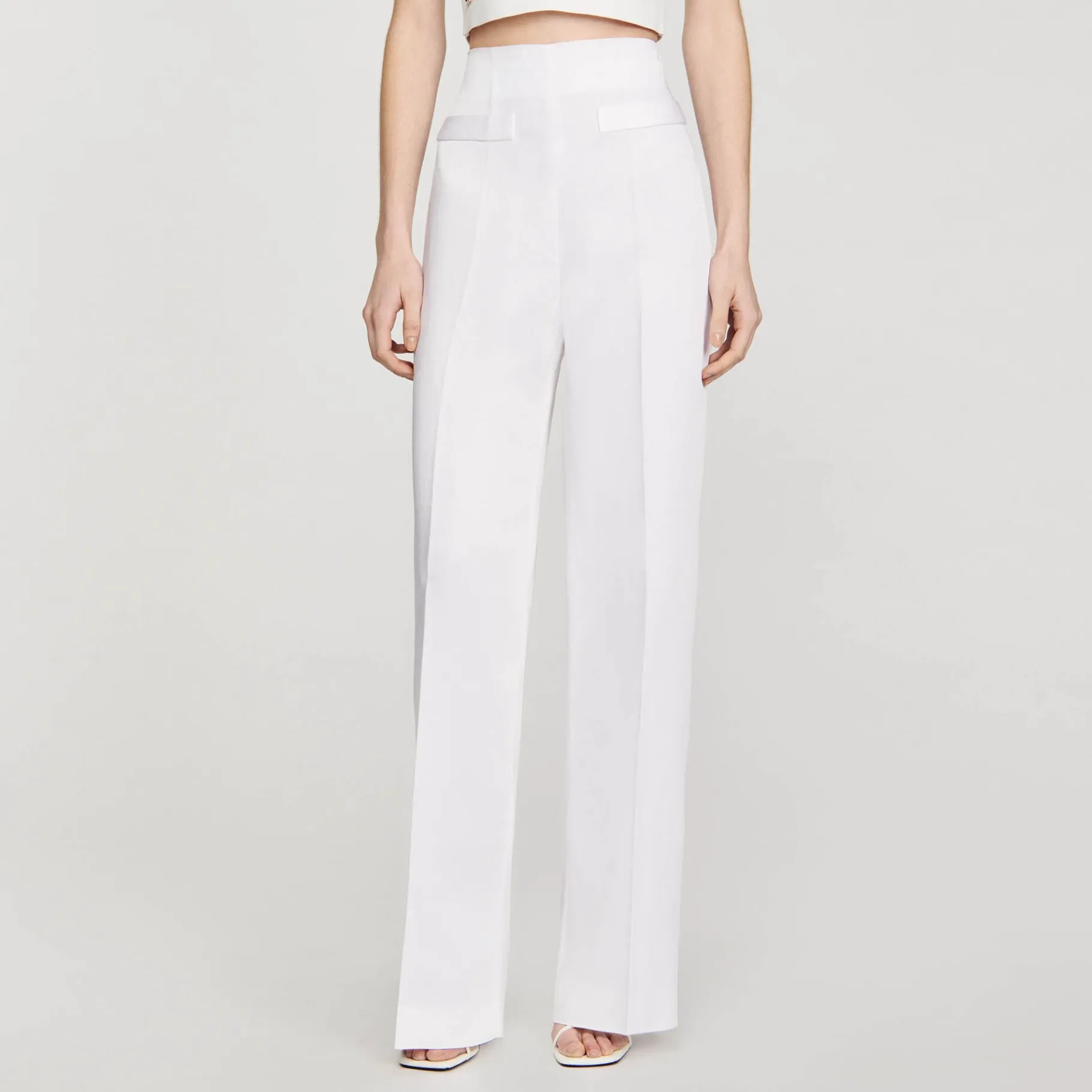 Sandro Paris Se Adequa-Calça Larga