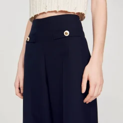 Sandro Paris Se Adequa-Calça Larga