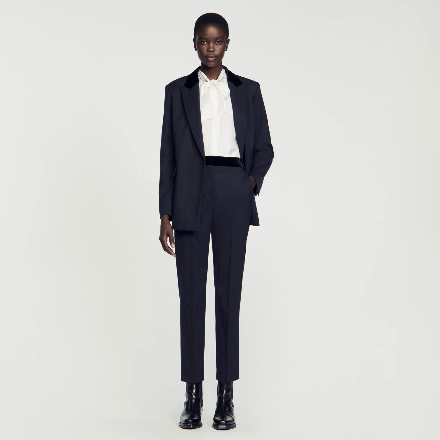 Sandro Paris Se Adequa-Calças Classicas