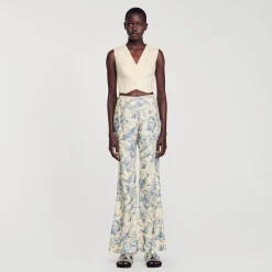 Sandro Paris Conjuntos-Calças Com Estampa Floral