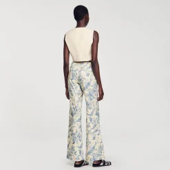 Sandro Paris Conjuntos-Calças Com Estampa Floral