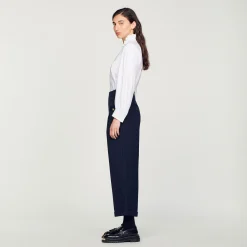 Sandro Paris Se Adequa-Calças De Corte Largo