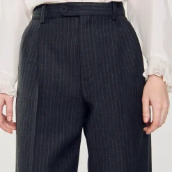 Sandro Paris Se Adequa-Calças De La