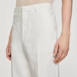 Sandro Paris Calças E Bermudas-Calças De Linho E Algodao