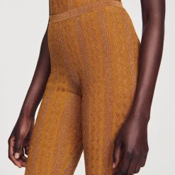 Sandro Paris Conjuntos-Calças De Malha Metalica