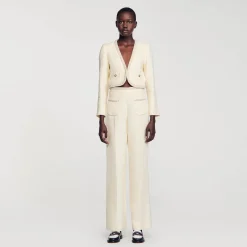 Sandro Paris Conjuntos-Calças De Sarja