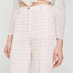 Sandro Paris Se Adequa-Calças De Sarja