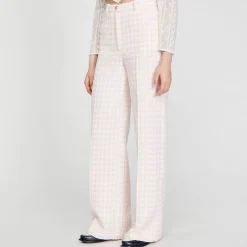 Sandro Paris Se Adequa-Calças De Sarja