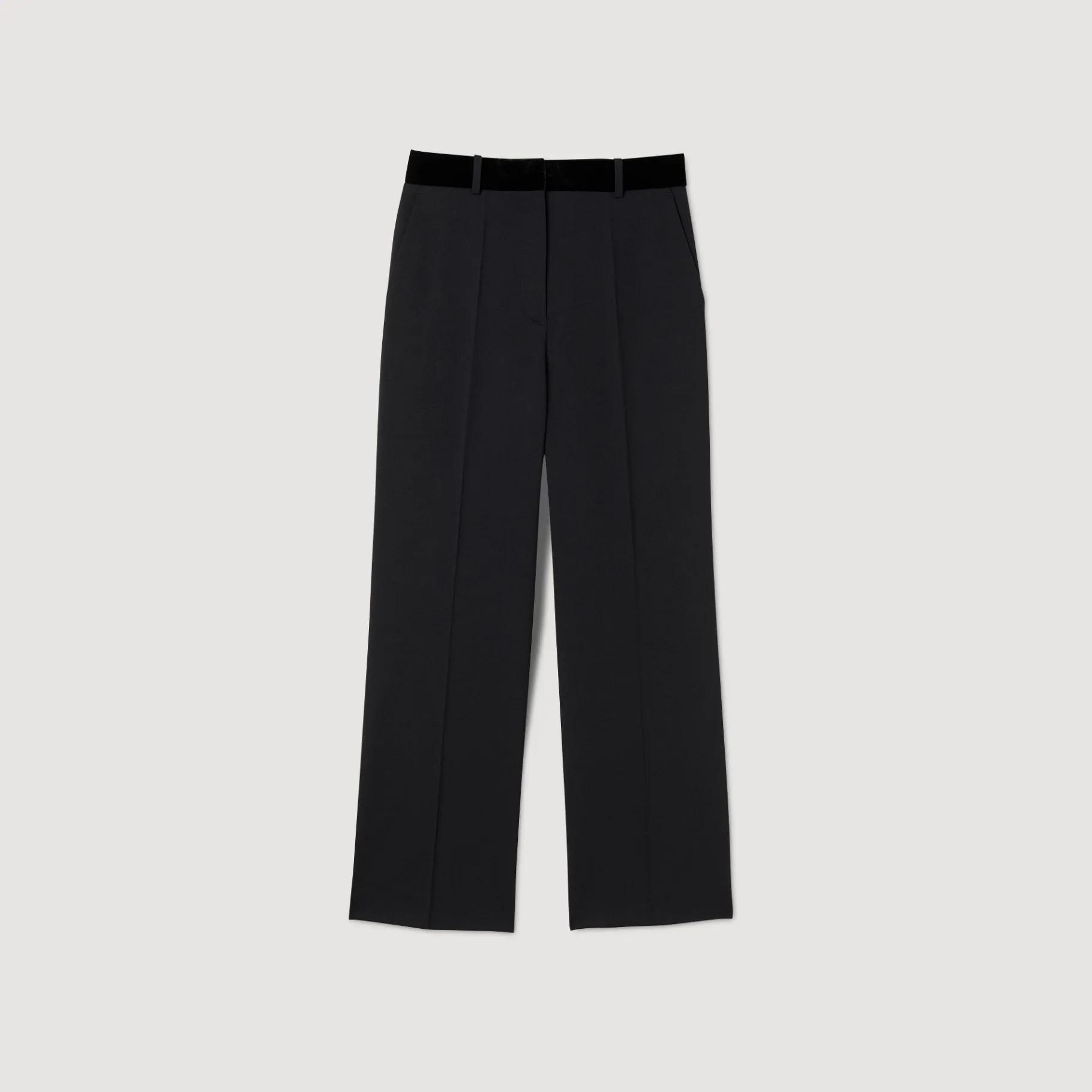 Sandro Paris Se Adequa-Calças Retas