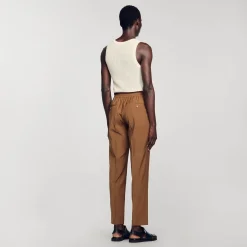 Sandro Paris Calças E Bermudas-Calças Retas Elasticas