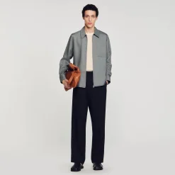 Sandro Paris Camisas-Camisa Com Ziper