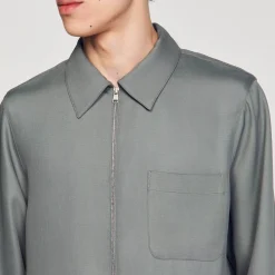 Sandro Paris Camisas-Camisa Com Ziper