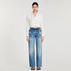 Sandro Paris Tops E Camisas-Camisa Curta