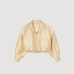 Sandro Paris Conjuntos-Camisa Curta De Cetim