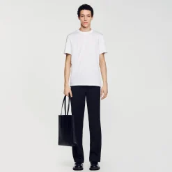 Sandro Paris Camisetas E Pólos-Camisa De Algodao