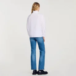 Sandro Paris Tops E Camisas-Camisa De Algodao Organico