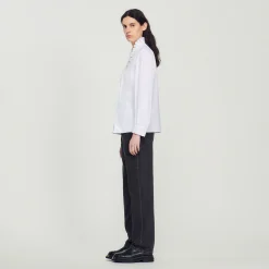 Sandro Paris Tops E Camisas-Camisa De Algodao Organico