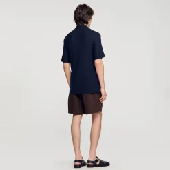 Sandro Paris Camisas-Camisa De Gola Italiana