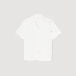 Sandro Paris Camisas-Camisa De Gola Italiana