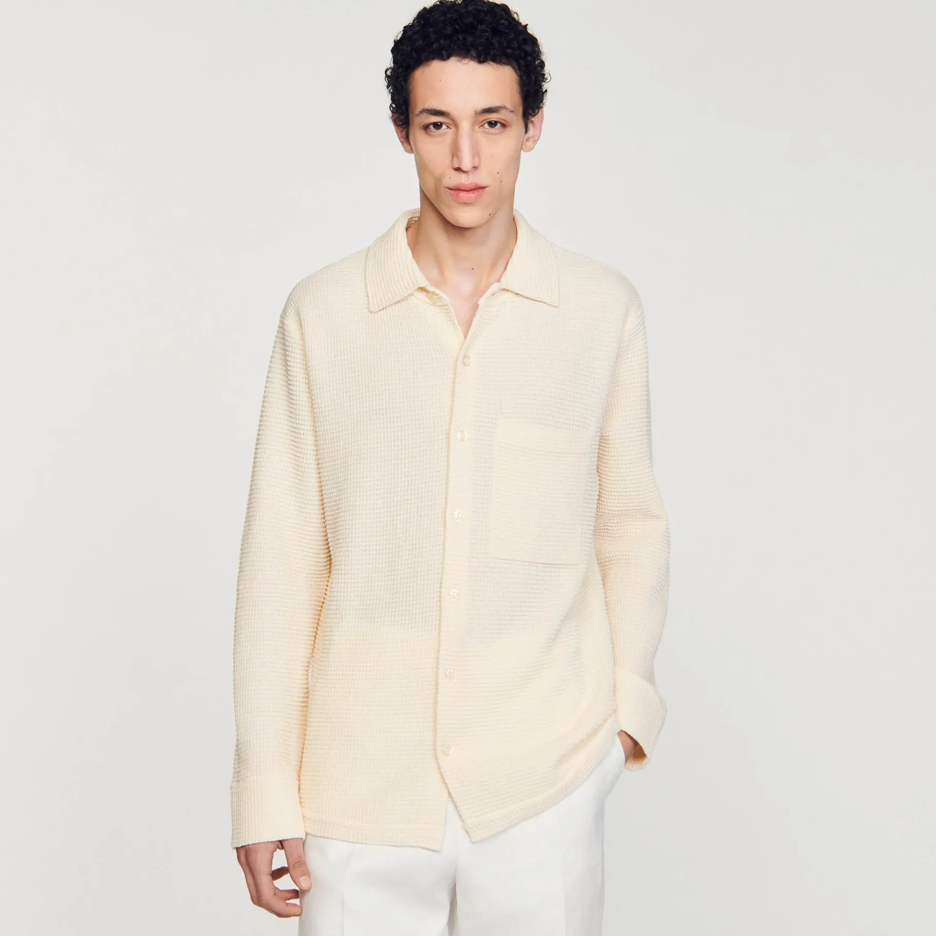 Sandro Paris Camisas-Camisa De Malha Grande
