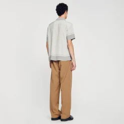 Sandro Paris Camisas-Camisa Estampada Manga Curta