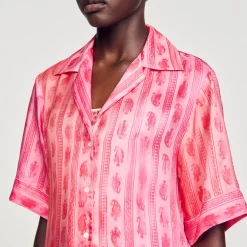 Sandro Paris Conjuntos-Camisa Estampada Paisley