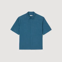 Sandro Paris Camisas-Camisa Grande Em Jacquard