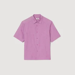 Sandro Paris Camisas-Camisa Grande Em Jacquard