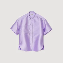 Sandro Paris Conjuntos-Camisa Oversized De Cetim