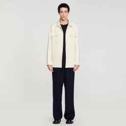 Sandro Paris Camisas-Camiseta Abotoada