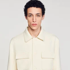 Sandro Paris Camisas-Camiseta Abotoada