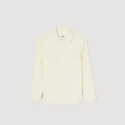 Sandro Paris Camisas-Camiseta Abotoada